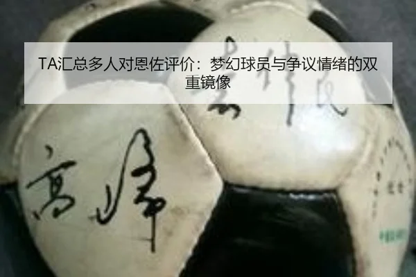 TA汇总多人对恩佐评价：梦幻球员与争议情绪的双重镜像